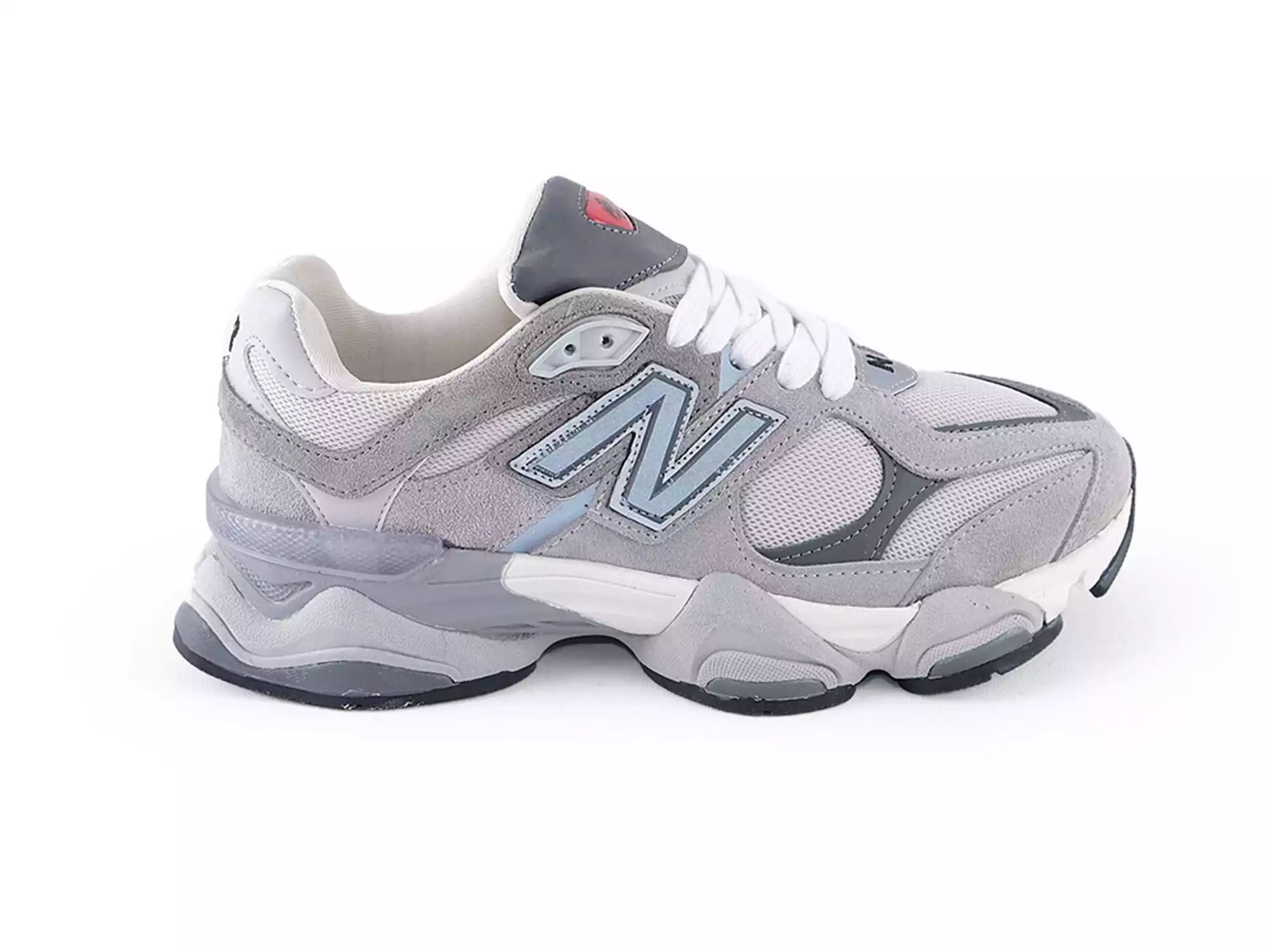 NEW BALANCE 9060 AÇIK GRİ FÜME KADIN SPOR AYAKKABI